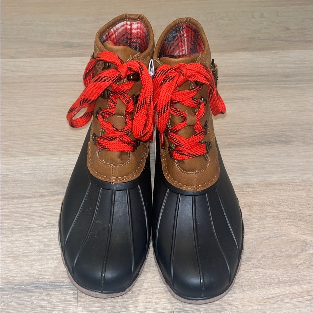 Maurices Flannel Duck Boot - Picture 7 of 8
